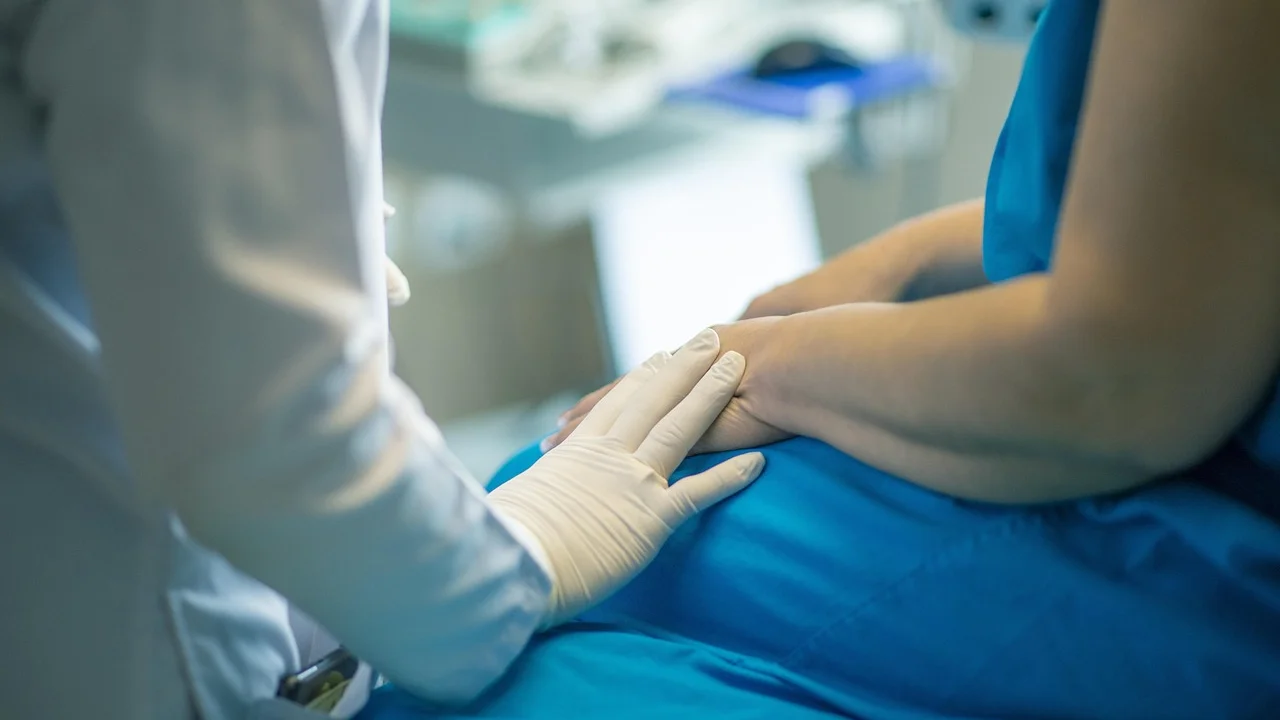 Tela de pesquisa para confirmação de registro médico.