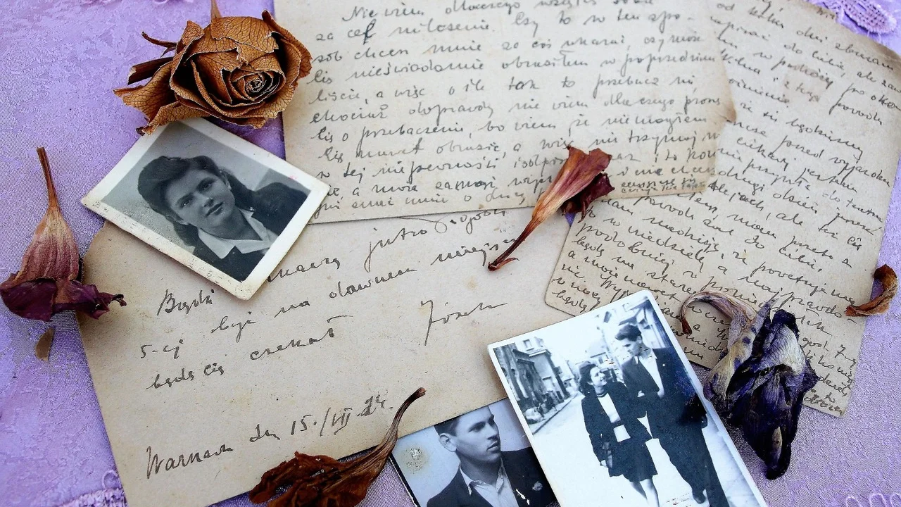 Familiares organizam documentos previdenciários após um falecimento.