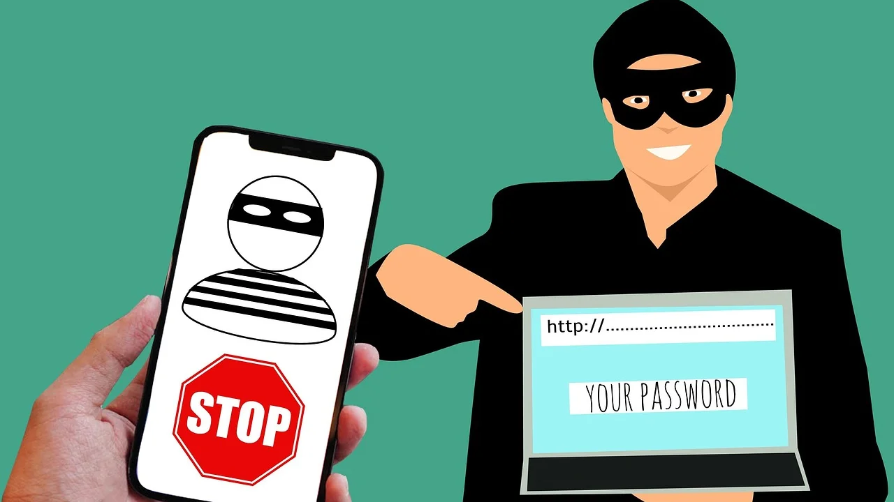 Celular exibindo um código de verificação em duas etapas