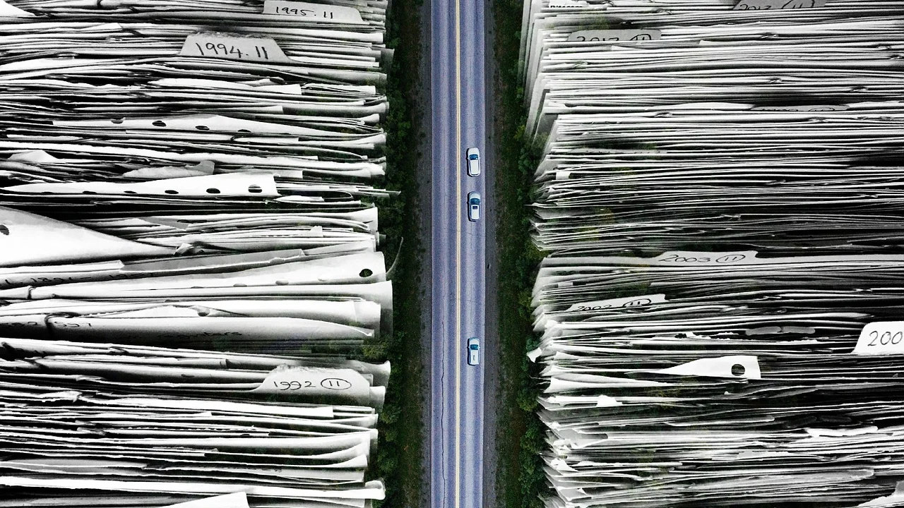 Documento digital do veículo ao lado de uma chave