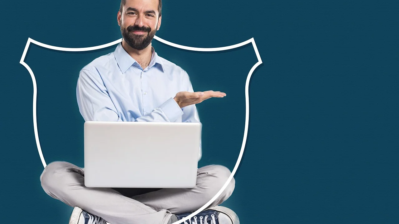 Tela de computador usada para acessar serviços digitais