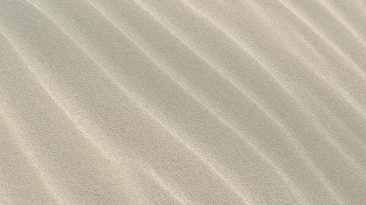 Areia e pedras utilizadas em processos da construção civil.