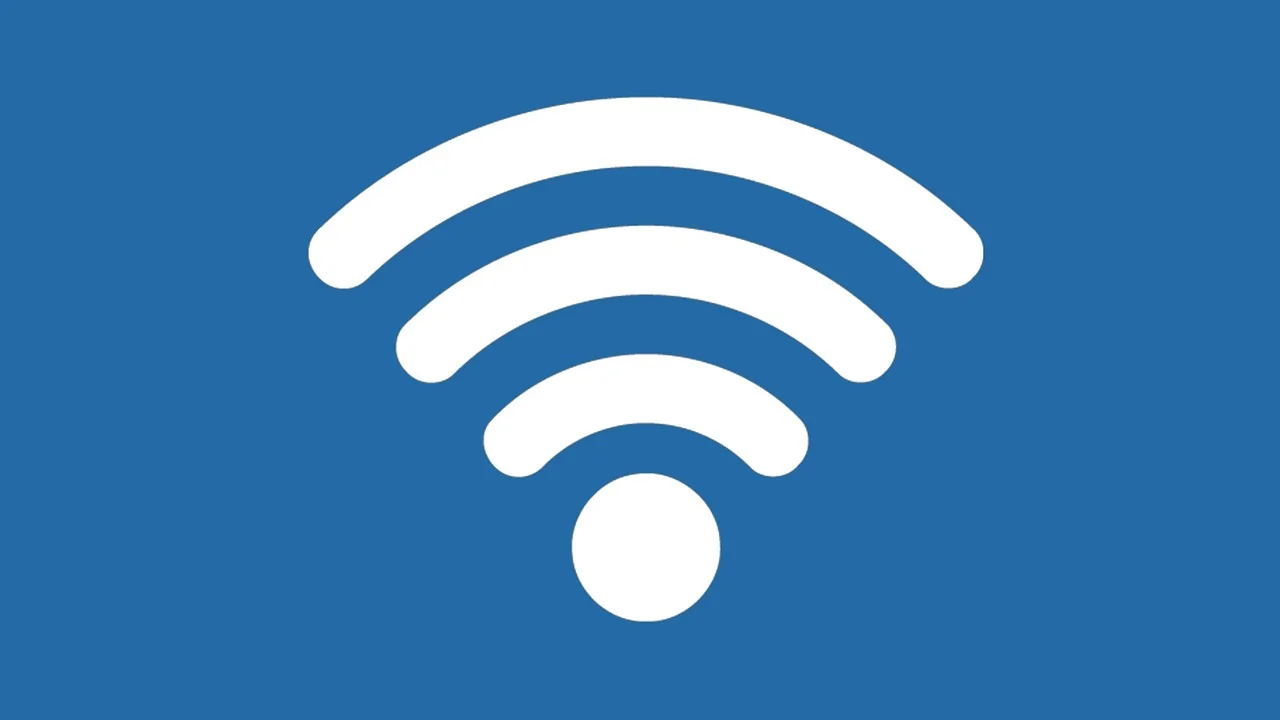Roteador Wi-Fi instalado em local aberto e ventilado.