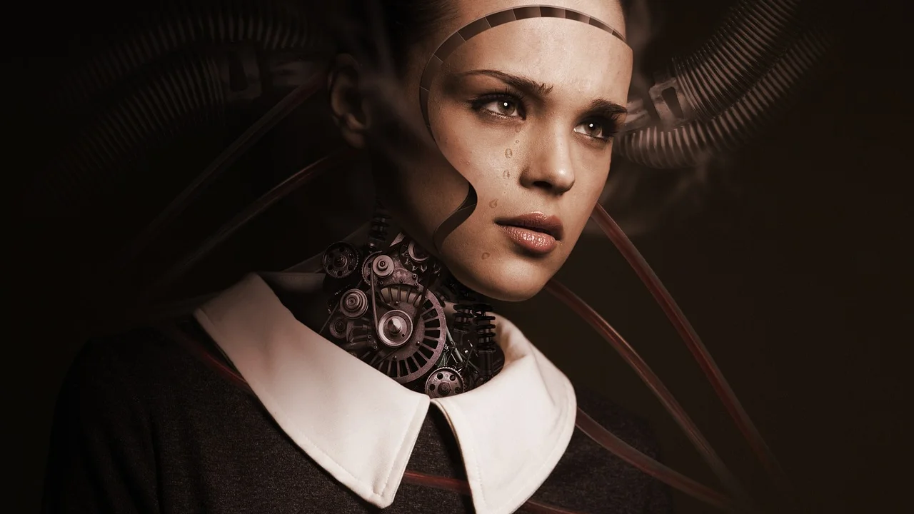 Tela de computador exibindo uma conversa com inteligência artificial