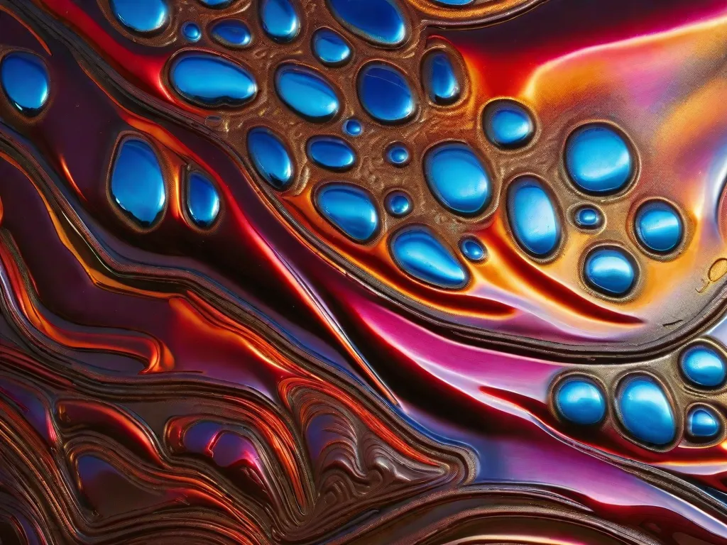 Tema: Técnicas de Pintura em Metal

Descrição da Imagem: Um close-up da mão habilidosa de um artista segurando um pequeno pincel, aplicando delicadamente tinta metálica vibrante em uma superfície de metal. A expressão concentrada do artista e a precisão de seus traços com o pincel destacam a meticulosidade e a expertise necessárias nas técnicas de pintura